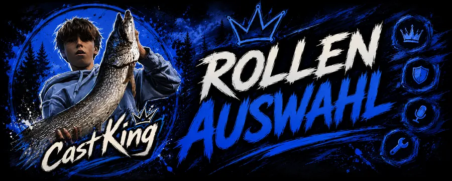 CastKing Rollen Auswahl Banner